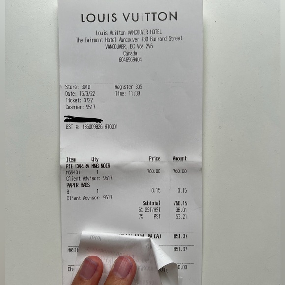 Louis Vuitton card holder Recto Verso - Picture 6 of 6